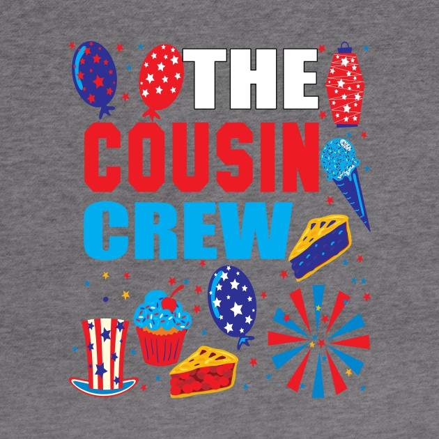 The cousin crew 4th of july family reunion gift. by DODG99